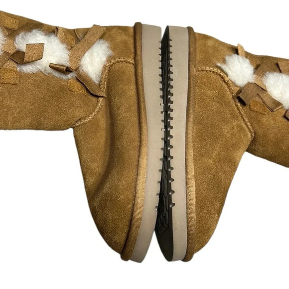 UGG KOOLABURRA boots ,women size  5. Fur,suede,leather,winter,tall,flat,warm,EC - Picture 5 of 13